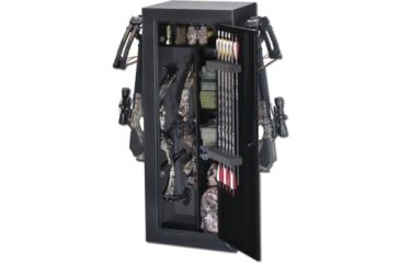 Image of Stack-On Buck Commander Bow &amp; Gear Storage Cabinet, Black AC-2