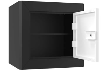 Image of Stack-On Compact Welded-Steel Pistol, Ammo Cabinet, Black&amp; White, X-Large, GCBW-1000-DX