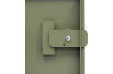 Image of Stack-On Compact Welded-Steel Pistol, Ammo Cabinet, Green, Medium, GCHG-500-DS