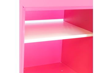 Image of Stack-On Compact Welded-Steel Pistol, Ammo Cabinet, Pink, X-Large, GCP-1000-DX