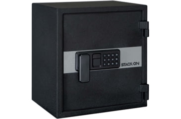 Image of Stack-On Personal Fire and Waterproof Safe 1.2 Cu Ft with Electronic Lock, Black, Medium, PFWS-120-B-D-E