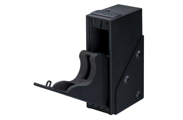 Image of Stack-On Quick Access Safe Single Gun with Biometric Lock, Shelf QAS-1514-B