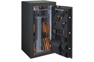 Image of Stack-On Sovereign 36 - Gun Elec Lock, Textured, Black, oversized, S-36-DGP-E-S