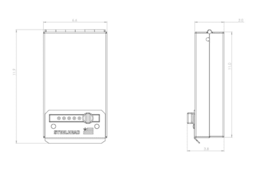 Image of Steelhead Outdoors Gen 3 Small Fast Access Pistol Box, Black, SLC-6511C