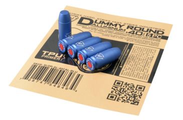 Image of Strike Industries Aluminum Dummy Round .40 cal - 5PCS/PK, Blue, One Size, 708747548464