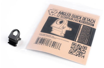 Image of Strike Industries Dovetail Mount Quick Detach for CZ EVO, Angled, Black, SICEVOAQD