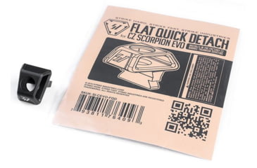 Image of Strike Industries Dovetail Mount Quick Detach for CZ EVO, Flated, Black, SICEVOFQD