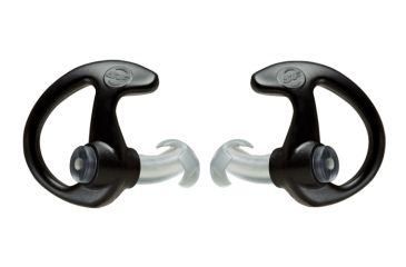 Image of Surefire EP2 CommEar Boost Radio Earpieces EP2-BK-LM2 Left MED,2 Pack