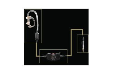 Image of Surefire EP220 Inline PTT Wire Kit w/ Radio Communication System