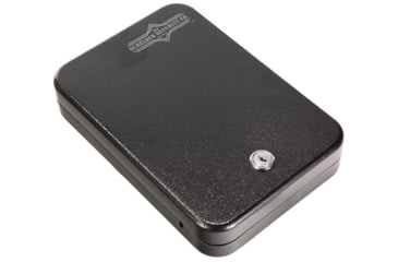 Image of Surelock Security 11.5in Nighthawk Mobile Vault II - Key Lock, Black Powder Coating, 3418942