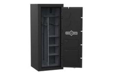 Image of Surelock Security Lieutenant 18 Gun and Home Safe w/ SecuRam, 18 Capacity, 12 Gauge Steel, Black, 3418982