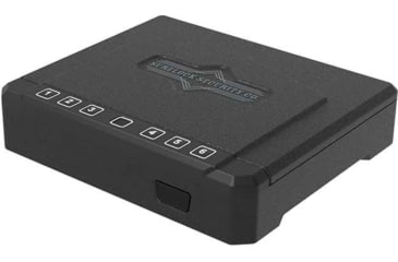 Image of Surelock Security Quick Touch Flip Top Vault Digital Gun Safe w/ Bioscanner, 5-digit code, Black, 3418978