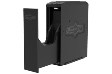 Image of Surelock Security QuickTouch Handgun Slide Vault Digital Gun Safe w/ Bioscanner, Quiet Access, 5-digit code, Heavy Duty Steel, Black, 3418976