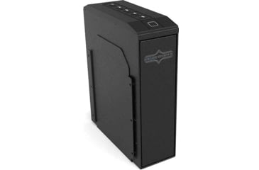 Image of Surelock Security QuickTouch Handgun Slide Vault Digital Gun Safe w/ Bioscanner, Quiet Access, 5-digit code, Heavy Duty Steel, Black, 3418976