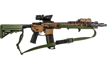 Image of T10 Complete Modular Operator'S System - Alpha Sling Olive Drab, Swinger Stock Olive Drab, Mil-Spec, CMOS-ASL-ODG-SWST-ODG