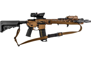 Image of T10 Complete Modular OperatorS System - Alpha Sling Coyote Brown, Swinger Stock Black, Mil-Spec, CMOS-ASL-COY-SWST-BLK