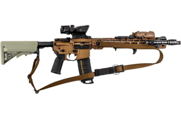 Image of T10 Complete Modular OperatorS System - Alpha Sling Coyote Brown, Swinger Stock Foliage Green, Mil-Spec, CMOS-ASL-COY-SWST-FOL