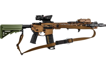 Image of T10 Complete Modular OperatorS System - Alpha Sling Coyote Brown, Swinger Stock Olive Drab, Mil-Spec, CMOS-ASL-COY-SWST-ODG