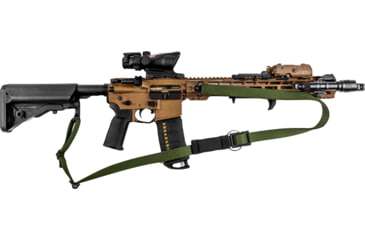 Image of T10 Complete Modular OperatorS System - Alpha Sling Olive Drab, Swinger Stock Black, Mil-Spec, CMOS-ASL-ODG-SWST-BLK