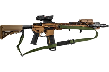 Image of T10 Complete Modular OperatorS System - Alpha Sling Olive Drab, Swinger Stock Coyote Brown, Mil-Spec, CMOS-ASL-ODG-SWST-COY