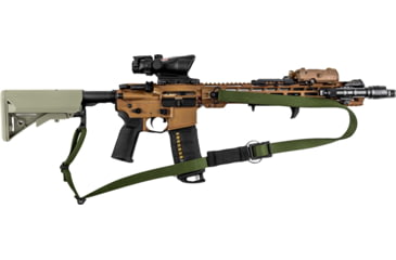 Image of T10 Complete Modular OperatorS System - Alpha Sling Olive Drab, Swinger Stock Foliage Green, Mil-Spec, CMOS-ASL-ODG-SWST-FOL
