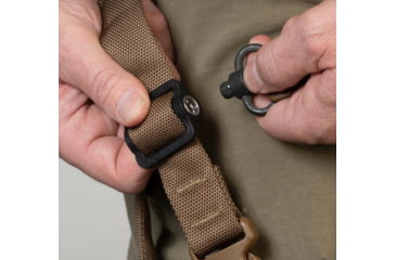 Image of Tac Shield 2n1 Warrior QD Push Button Puded Gun Sling, Coyote, T6031CY