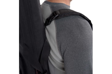 Image of Tac-Six Tac-Six Polyester Ghost Vertical Tactical Gun Case w/Backpack Straps and Pocket, Lockable, Zipper, 34in Long, Stitched Webbing Handle, Padded Lining, Black, 10831