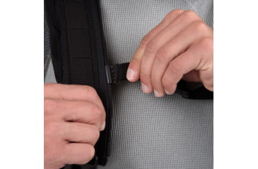Image of Tac-Six Tac-Six Polyester Ghost Vertical Tactical Gun Case w/Backpack Straps and Pocket, Lockable, Zipper, 34in Long, Stitched Webbing Handle, Padded Lining, Black, 10831