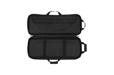 Image of Tac-Six Tac-Six Polyester Ghost Vertical Tactical Gun Case w/Backpack Straps and Pocket, Lockable, Zipper, 34in Long, Stitched Webbing Handle, Padded Lining, Black, 10831