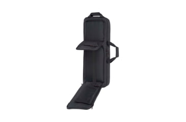 Image of Tac-Six Tac-Six Polyester Ghost Vertical Tactical Gun Case w/Backpack Straps and Pocket, Lockable, Zipper, 34in Long, Stitched Webbing Handle, Padded Lining, Black, 10831