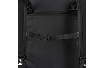 Image of Tac-Six Tac-Six Polyester Ghost Vertical Tactical Gun Case w/Backpack Straps and Pocket, Lockable, Zipper, 34in Long, Stitched Webbing Handle, Padded Lining, Black, 10831