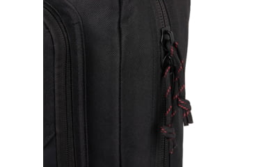 Image of Tac-Six Tac-Six Polyester Ghost Vertical Tactical Gun Case w/Backpack Straps and Pocket, Lockable, Zipper, 34in Long, Stitched Webbing Handle, Padded Lining, Black, 10831
