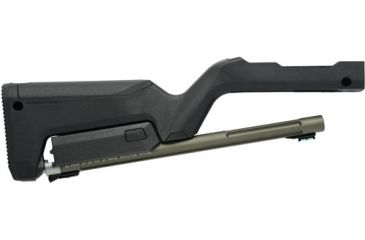 Image of Tactical Solutions Takedown Barrel / Stock Combo, Matte OD Green with Black Backpacker, TDC-MOD-B-BLK