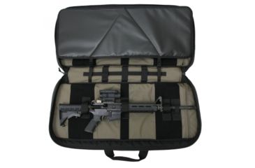 Image of Tactical Tailor Covert Carry Case 36 Double Rifle, Black/Ranger Green, 46053-2-6