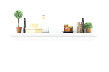 Image of Tactical Walls 1242 Top Locking Shelf w/ Standard Trim, White, 1242TLWTN52