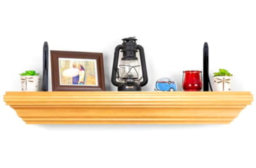 Image of Tactical Walls 825 Top Locking Shelf w/ Rope Trim, Standard Foam, Early American, 0825TLEARSMPLN52