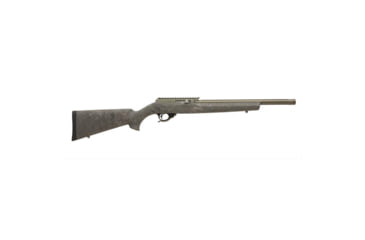 Image of Tactical Solutions X-Ring VR Open Sight Rifle Hogue Stock, 16.5in, 1-16, 1/2x28 Thread, Matte OD Barreled Aciton/Ghillie Green Stock, ATE-MOD-B-H-GGRN