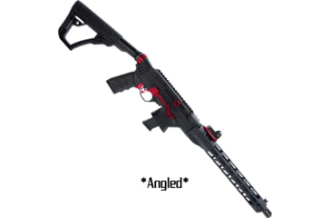 Image of TANDEMKROSS Upriser Chassis For Ruger PC Carbine Angled, Red, TK28N0370RAN1