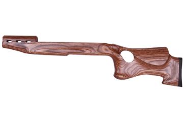 Image of Tapco TimberSmith Wooden SKS Thumbhole Stock Brown Laminate Right Handed