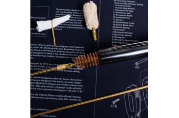 Image of TekMat 12-Gauge 8-piece Shotgun Cleaning Kit, TEK-CK-12GAUGE