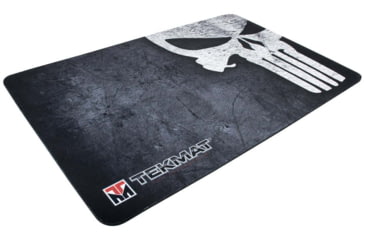 Image of TekMat 17in Printed Gun Cleaning Mat Punisher, Black, TEK-17-PUNISHER