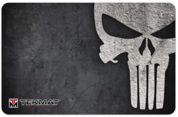 Image of TekMat 17in Printed Gun Cleaning Mat Punisher, Black, TEK-17-PUNISHER