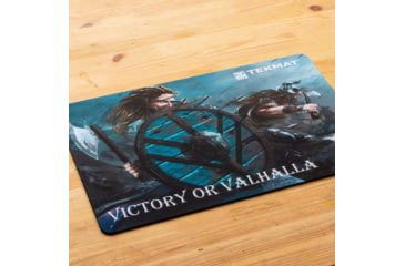 Image of TekMat 17in Printed Gun Cleaning Mat Victory or Valhalla, Black, TEK-17-VICTORY