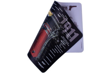 Image of TekMat 1911 Grey-1911 Cutaway DblSide Gun Cleaning Mat, Grey, TEK-17-1911-CA-DBL