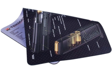 Image of TekMat 1911 Grey-1911 Cutaway DblSide Gun Cleaning Mat, Grey, TEK-17-1911-CA-DBL