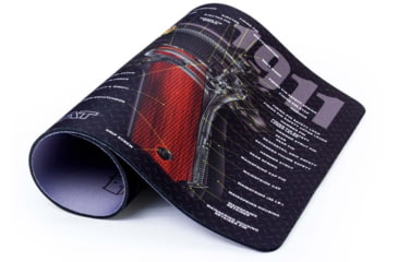 Image of TekMat 1911 Grey-1911 Cutaway DblSide Gun Cleaning Mat, Grey, TEK-17-1911-CA-DBL