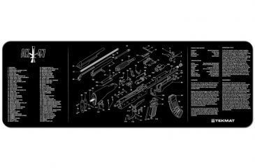 Image of TekMat AK-47 Gun Cleaning Mat,12x36in,Black 36-AK47