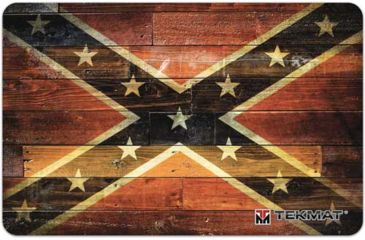 Image of Tekmat Armorers Bench Mat 11''x17'' Confederate Flag