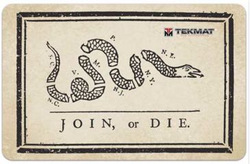 Image of Tekmat Armorers Bench Mat 11''x17'' Join Or Die Flag