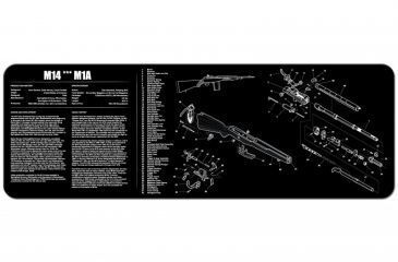 Image of TekMat M14 M1A Gun Cleaning Mat,12x36in,Black 36-M14